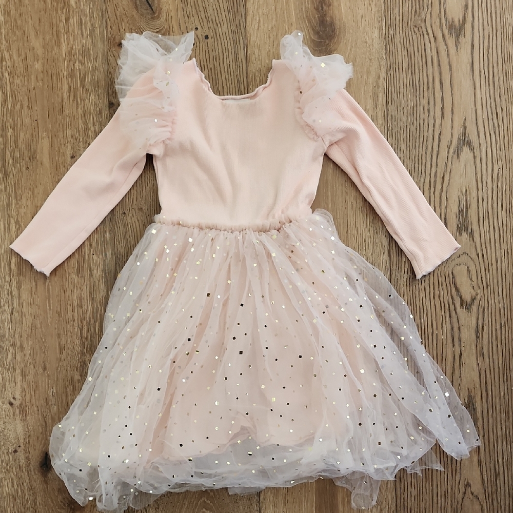 Pink Sparkle Kids Costume Dress